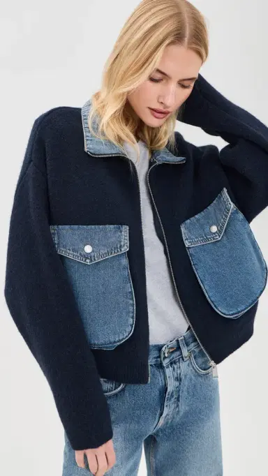 BLANKNYC Off The Clock Jacket kyline | Thumbnail 2 BLANKNYC Off The Clock Jacket kyline | Thumbnail 2