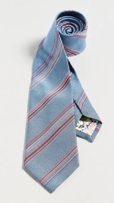 Paul Smith Fine Stripe Tie | Thumbnail 2 Paul Smith Fine Stripe Tie | Thumbnail 2