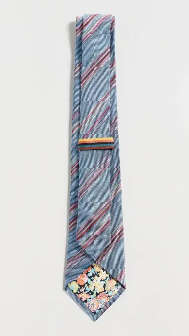 Paul Smith Fine Stripe Tie | Thumbnail 5 Paul Smith Fine Stripe Tie | Thumbnail 5
