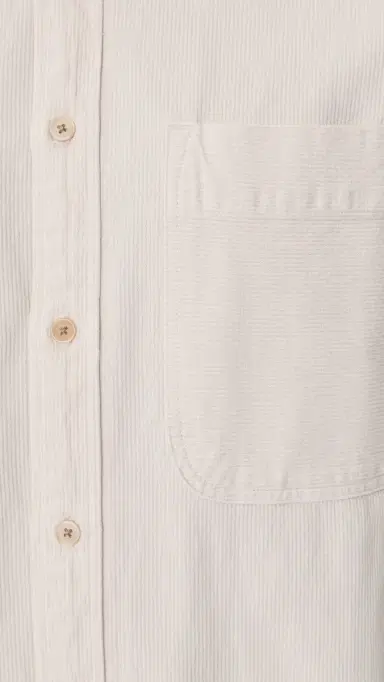 PS Paul Smith Long Sleeve Casual Fit 2 Pocket Shirt Natural | Thumbnail 6 PS Paul Smith Long Sleeve Casual Fit 2 Pocket Shirt Natural | Thumbnail 6
