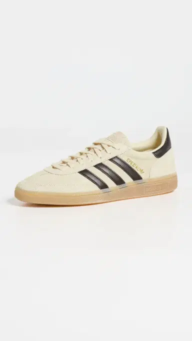 Adidas Handball Spezial Sneakers Warm Vanilla/Coffee/Gold Met 5 | Thumbnail 2 Adidas Handball Spezial Sneakers Warm Vanilla/Coffee/Gold Met 5 | Thumbnail 2