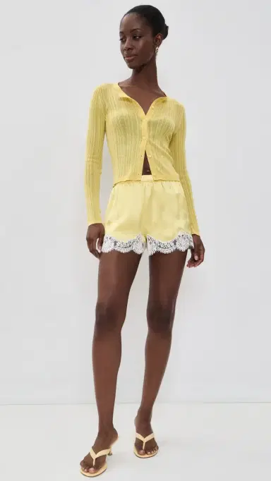 CAMI NYC Lightweight aura Cardigan Custard | Thumbnail 5 CAMI NYC Lightweight aura Cardigan Custard | Thumbnail 5