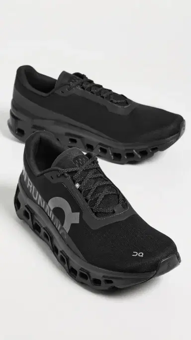 On Cloudmonster 1 Sneakers Black Black | Thumbnail 4 On Cloudmonster 1 Sneakers Black Black | Thumbnail 4