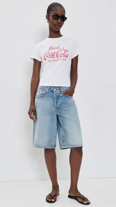 RE/DONE Coke In Bottles Classic Tee Optic White | Thumbnail 5 RE/DONE Coke In Bottles Classic Tee Optic White | Thumbnail 5