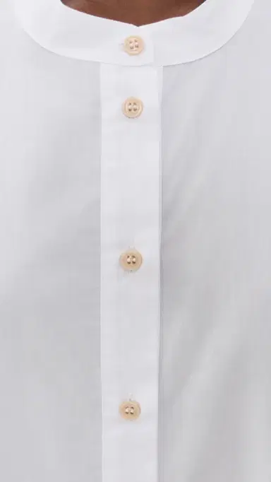 Jamie Haller The Caftan Mini Dress White | Thumbnail 6 Jamie Haller The Caftan Mini Dress White | Thumbnail 6