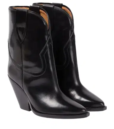 Isabel Marant Leyane leather ankle boots | Thumbnail 1 Isabel Marant Leyane leather ankle boots | Thumbnail 1