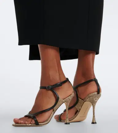 Manolo Blahnik Tibula snake-effect leather sandals | Thumbnail 6 Manolo Blahnik Tibula snake-effect leather sandals | Thumbnail 6