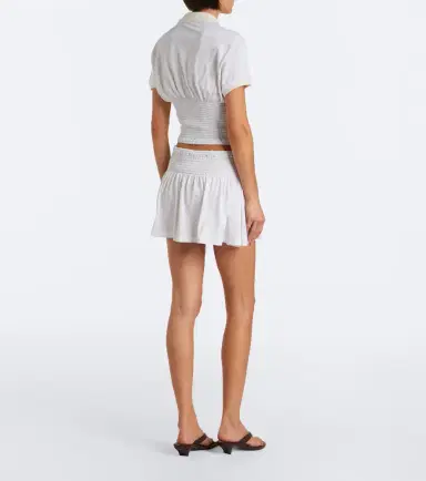 Gucci Shirred silk jersey miniskirt | Thumbnail 5 Gucci Shirred silk jersey miniskirt | Thumbnail 5