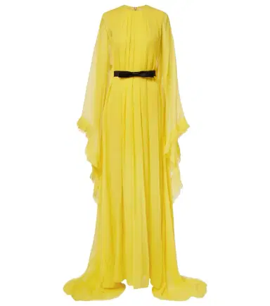 Givenchy Belted silk gown | Thumbnail 1 Givenchy Belted silk gown | Thumbnail 1