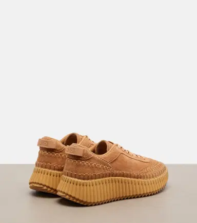 Chloe Chloé Nama suede platform sneakers | Thumbnail 2 Chloe Chloé Nama suede platform sneakers | Thumbnail 2