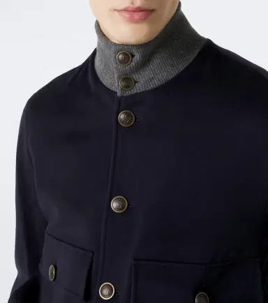 Brunello Cucinelli Virgin wool blouson jacket | Thumbnail 4 Brunello Cucinelli Virgin wool blouson jacket | Thumbnail 4