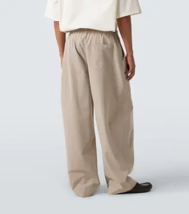 Loewe Wool and cotton wide-leg pants | Thumbnail 5 Loewe Wool and cotton wide-leg pants | Thumbnail 5