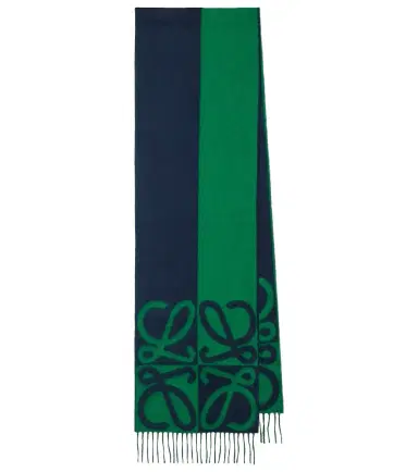 Loewe Anagram wool and cashmere scarf | Thumbnail 1 Loewe Anagram wool and cashmere scarf | Thumbnail 1