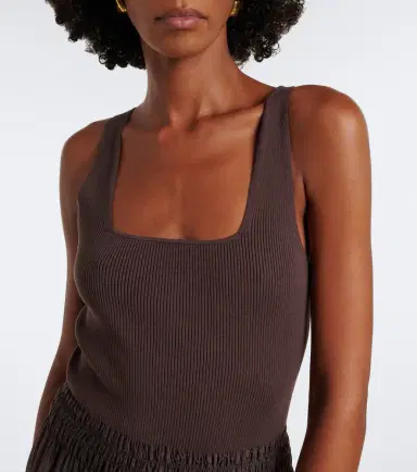 Vince Shirred rIbbed-knit midi dress | Thumbnail 5 Vince Shirred rIbbed-knit midi dress | Thumbnail 5