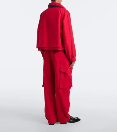 Loewe Cotton and silk cargo pants | Thumbnail 3 Loewe Cotton and silk cargo pants | Thumbnail 3