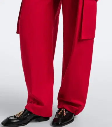 Loewe Cotton and silk cargo pants | Thumbnail 4 Loewe Cotton and silk cargo pants | Thumbnail 4