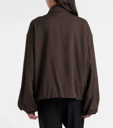 Loewe Double L paneled blouson jacket | Thumbnail 5 Loewe Double L paneled blouson jacket | Thumbnail 5
