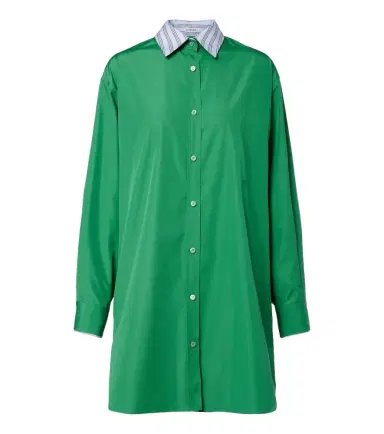 Loewe Double L cotton poplin shirt dress | Thumbnail 1 Loewe Double L cotton poplin shirt dress | Thumbnail 1