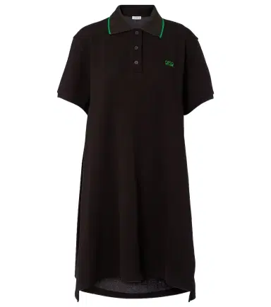 Loewe Double L cotton polo piqué dress | Thumbnail 1 Loewe Double L cotton polo piqué dress | Thumbnail 1