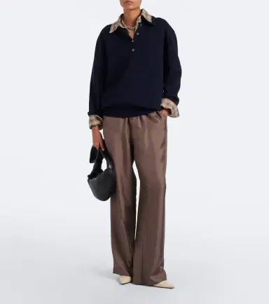 RÓHE Róhe Wool polo sweater | Thumbnail 6 RÓHE Róhe Wool polo sweater | Thumbnail 6