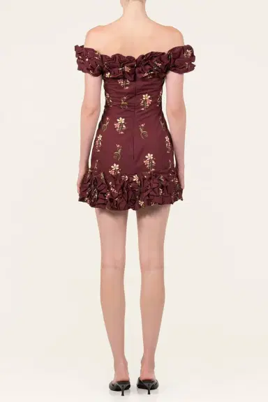 Agua by Agua Bendita Jardin Mini Dress - Noche | Thumbnail 7 Agua by Agua Bendita Jardin Mini Dress - Noche | Thumbnail 7