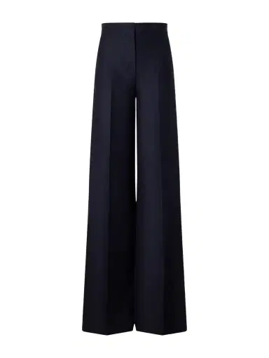 Max Mara Mxmpinza Cotton-jersey Wide-leg Pants | Thumbnail 1 Max Mara Mxmpinza Cotton-jersey Wide-leg Pants | Thumbnail 1