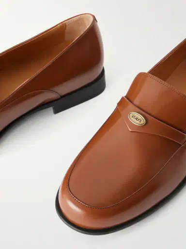 Tod's Gomma 19 Logo-embellished Leather Loafers | Thumbnail 5 Tod's Gomma 19 Logo-embellished Leather Loafers | Thumbnail 5