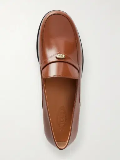 Tod's Gomma 19 Logo-embellished Leather Loafers | Thumbnail 6 Tod's Gomma 19 Logo-embellished Leather Loafers | Thumbnail 6