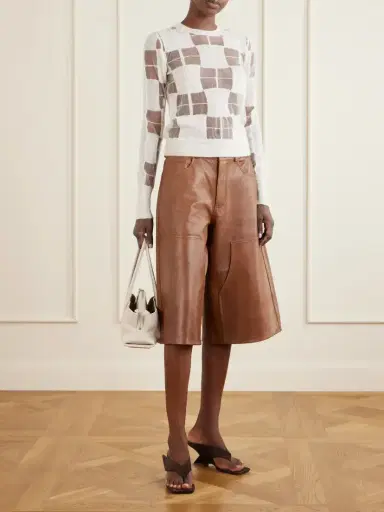 Haikure Legacy Leather Wide-leg Shorts | Thumbnail 2 Haikure Legacy Leather Wide-leg Shorts | Thumbnail 2