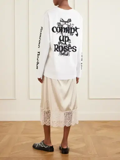 Simone Rocha Logo-printed Cotton-jersey T-shirt | Thumbnail 3 Simone Rocha Logo-printed Cotton-jersey T-shirt | Thumbnail 3