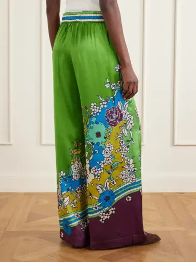 ALÉMAIS Nanci Floral-print Silk-satn Wide-leg Pants | Thumbnail 4 ALÉMAIS Nanci Floral-print Silk-satn Wide-leg Pants | Thumbnail 4