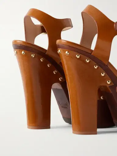 Chloé Meret Leather Platform Sandals | Thumbnail 5 Chloé Meret Leather Platform Sandals | Thumbnail 5