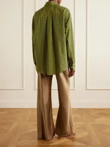 Comme Si La Classica Striped Cotton-poplin Shirt | Thumbnail 4 Comme Si La Classica Striped Cotton-poplin Shirt | Thumbnail 4