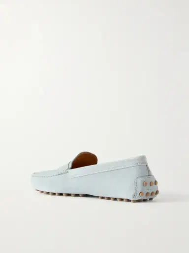Tod's Gommino Suede Loafers | Thumbnail 3 Tod's Gommino Suede Loafers | Thumbnail 3