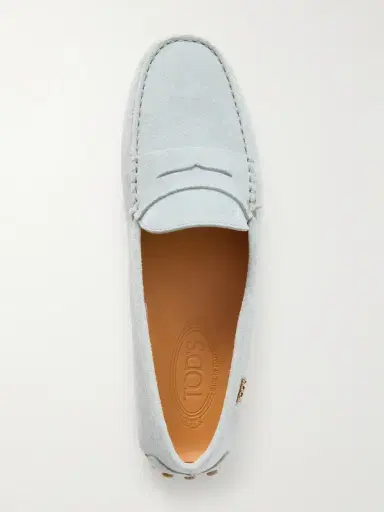 Tod's Gommino Suede Loafers | Thumbnail 6 Tod's Gommino Suede Loafers | Thumbnail 6
