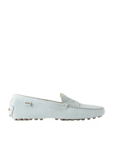 Tod's Gommino Suede Loafers | Thumbnail 1 Tod's Gommino Suede Loafers | Thumbnail 1