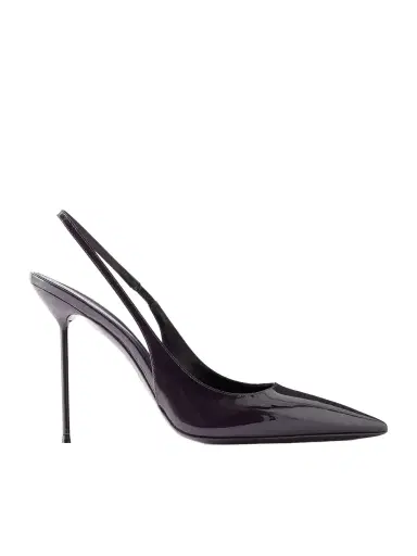 Paris Texas 105 Lidia Patent-leather Slingback Pumps | Thumbnail 1 Paris Texas 105 Lidia Patent-leather Slingback Pumps | Thumbnail 1