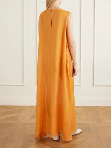 LESET Niko Ramie-gauze Maxi Dress | Thumbnail 3 LESET Niko Ramie-gauze Maxi Dress | Thumbnail 3