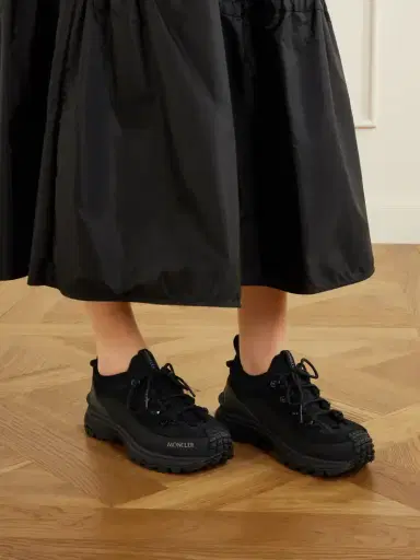Moncler Trailgrip Lite3 Rubber-trimmed Suede Sneakers | Thumbnail 2 Moncler Trailgrip Lite3 Rubber-trimmed Suede Sneakers | Thumbnail 2