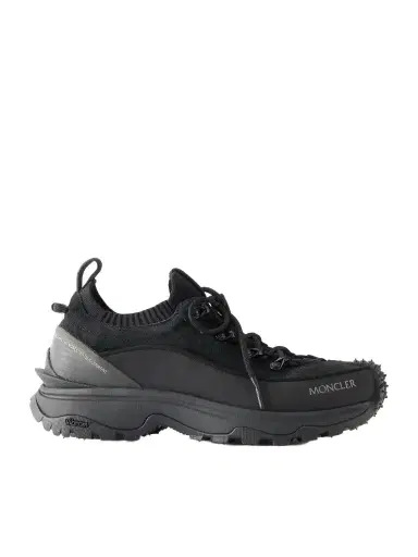 Moncler Trailgrip Lite3 Rubber-trimmed Suede Sneakers | Thumbnail 1 Moncler Trailgrip Lite3 Rubber-trimmed Suede Sneakers | Thumbnail 1