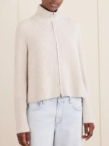 Lisa Yang Sadie Ribbed Cashmere Cardigan | Thumbnail 3 Lisa Yang Sadie Ribbed Cashmere Cardigan | Thumbnail 3