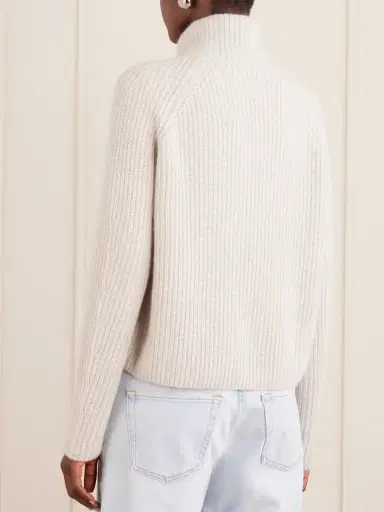 Lisa Yang Sadie Ribbed Cashmere Cardigan | Thumbnail 4 Lisa Yang Sadie Ribbed Cashmere Cardigan | Thumbnail 4