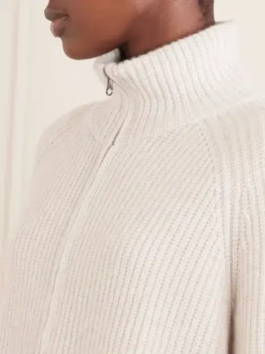 Lisa Yang Sadie Ribbed Cashmere Cardigan | Thumbnail 5 Lisa Yang Sadie Ribbed Cashmere Cardigan | Thumbnail 5