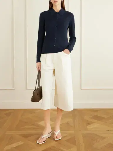 Lisa Yang Agata Ribbed Cashmere Cardigan | Thumbnail 2 Lisa Yang Agata Ribbed Cashmere Cardigan | Thumbnail 2