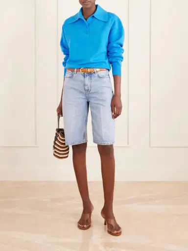 ALÉMAIS Claudia Knitted Wool Polo Shirt | Thumbnail 2 ALÉMAIS Claudia Knitted Wool Polo Shirt | Thumbnail 2