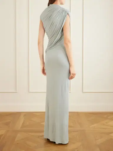 Tove Saffron Gathered Jersey Maxi Dress | Thumbnail 3 Tove Saffron Gathered Jersey Maxi Dress | Thumbnail 3