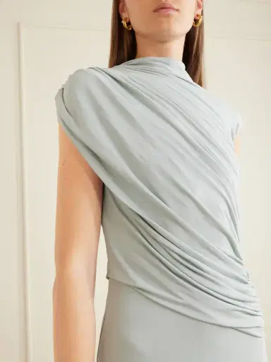 Tove Saffron Gathered Jersey Maxi Dress | Thumbnail 4 Tove Saffron Gathered Jersey Maxi Dress | Thumbnail 4