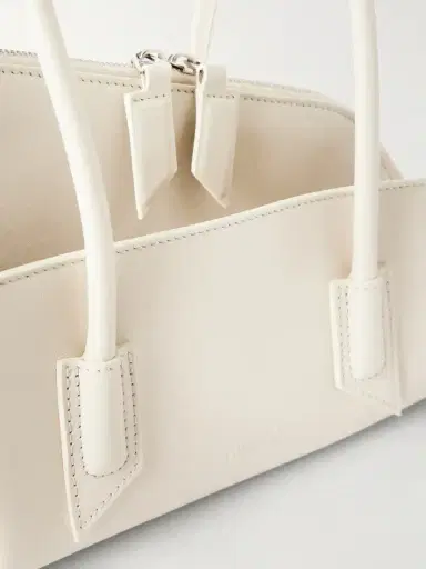 The Attico La Passegiata Small Asymmetric Leather Shoulder Bag | Thumbnail 5 The Attico La Passegiata Small Asymmetric Leather Shoulder Bag | Thumbnail 5