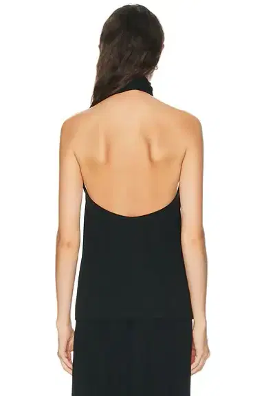TOTEME Twisted Jersey Halter Top | Thumbnail 3 TOTEME Twisted Jersey Halter Top | Thumbnail 3