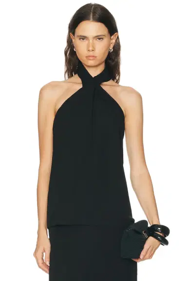 TOTEME Twisted Jersey Halter Top | Thumbnail 5 TOTEME Twisted Jersey Halter Top | Thumbnail 5